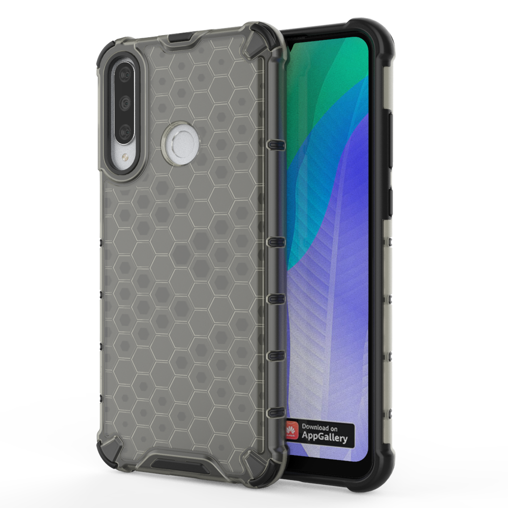 Pokrowiec pancerny Honeycomb czarny Huawei Y6P Pokrowiec pancerny Honeycomb czarny Huawei Y6P