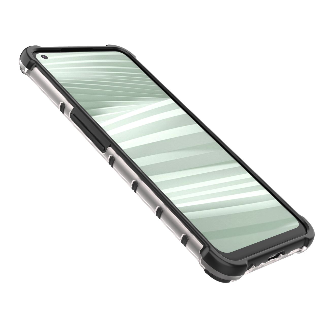 Pokrowiec pancerny Honeycomb czarny Realme 9 Pro + / 10 Pokrowiec pancerny Honeycomb czarny Realme 9 Pro + / 10