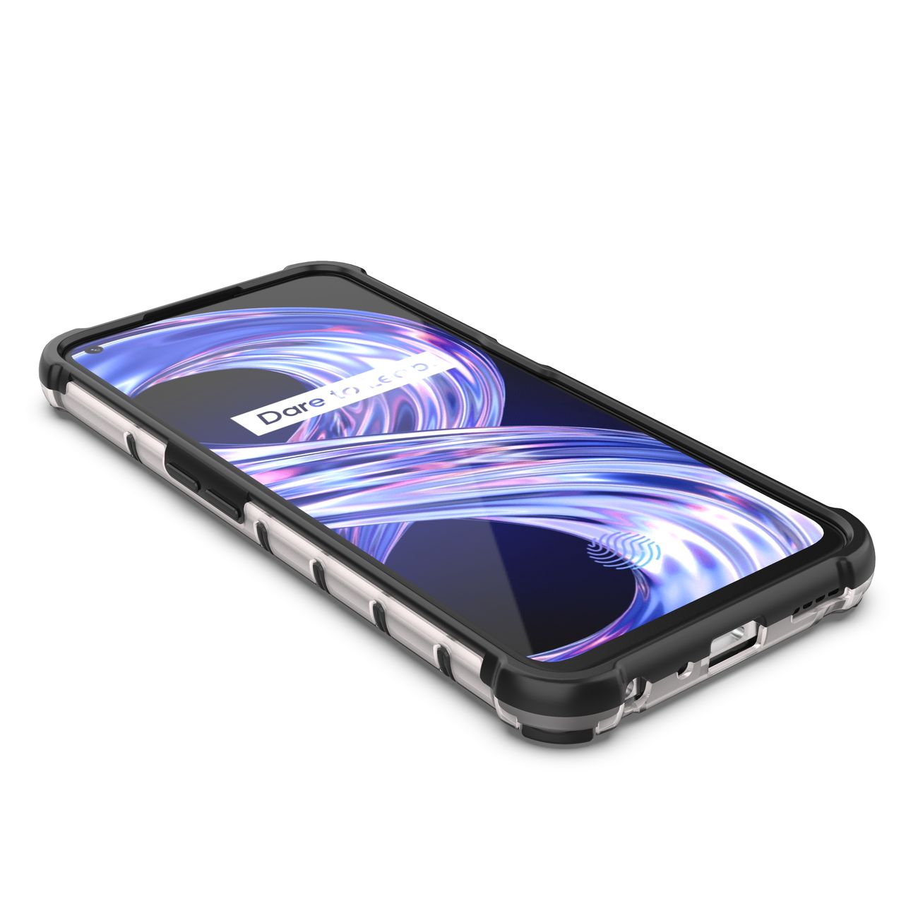 Pokrowiec pancerny Honeycomb czarny Realme 9 Pro / 11