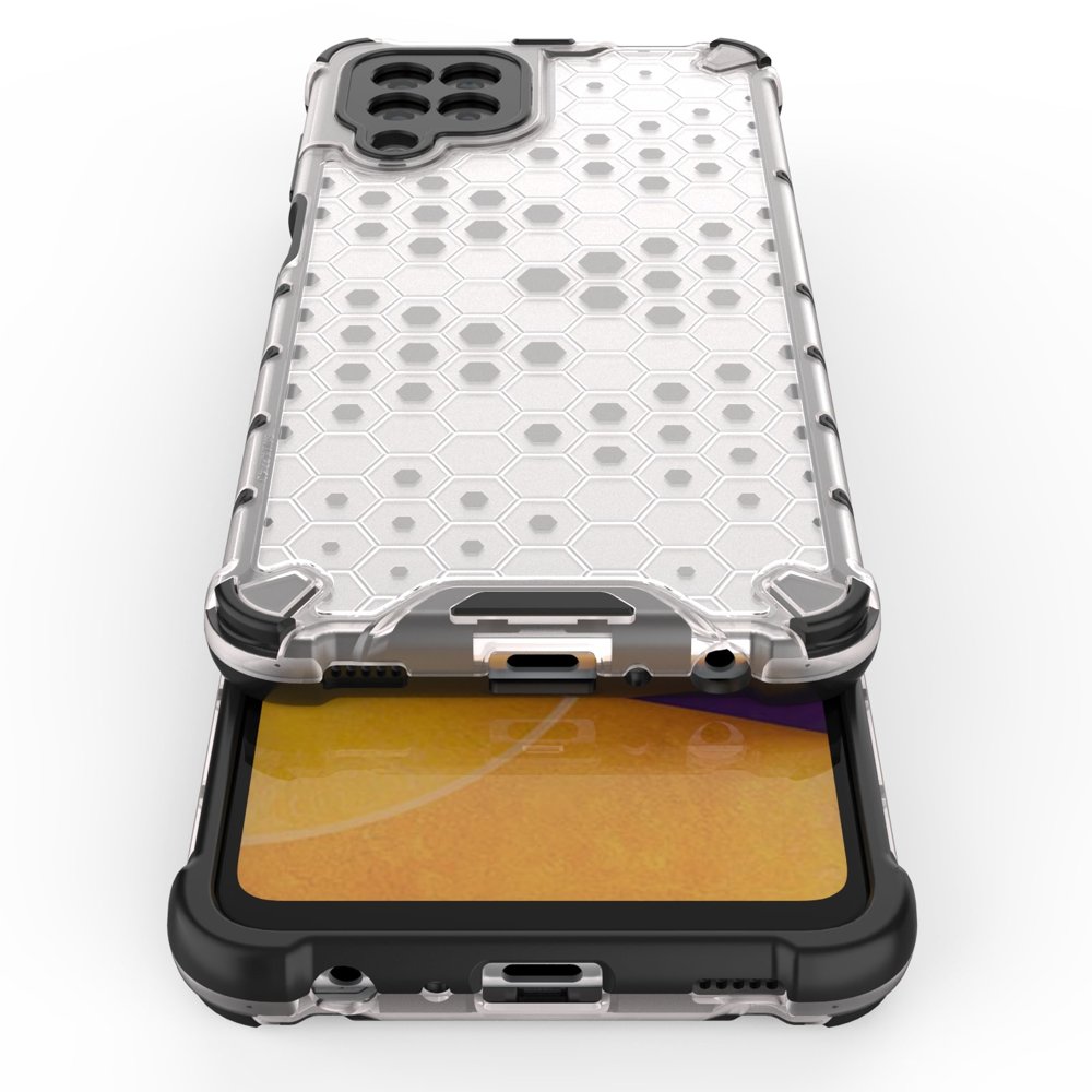Pokrowiec pancerny Honeycomb czarny Samsung Galaxy A22 / 10