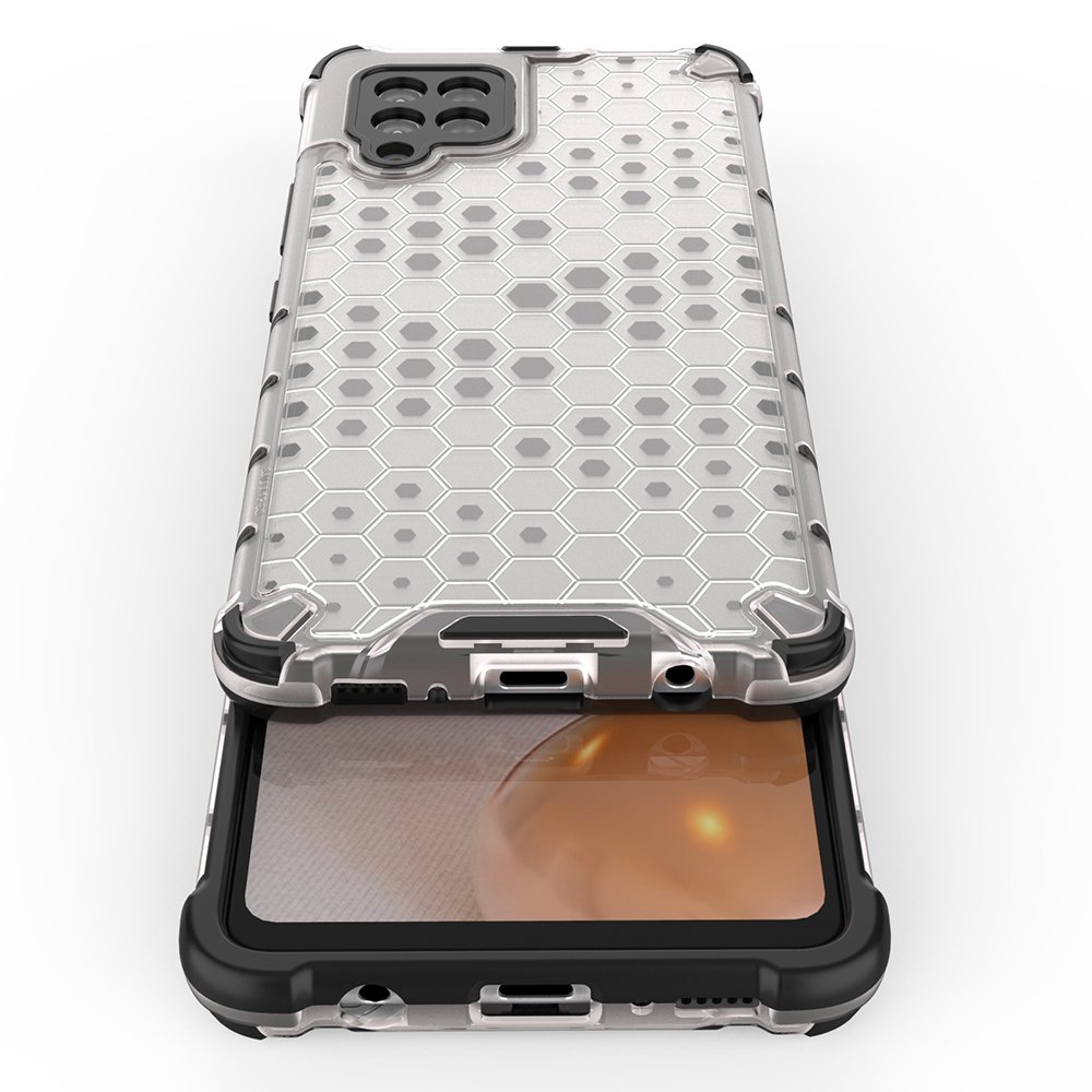 Pokrowiec pancerny Honeycomb czarny Samsung Galaxy A42 5G / 11
