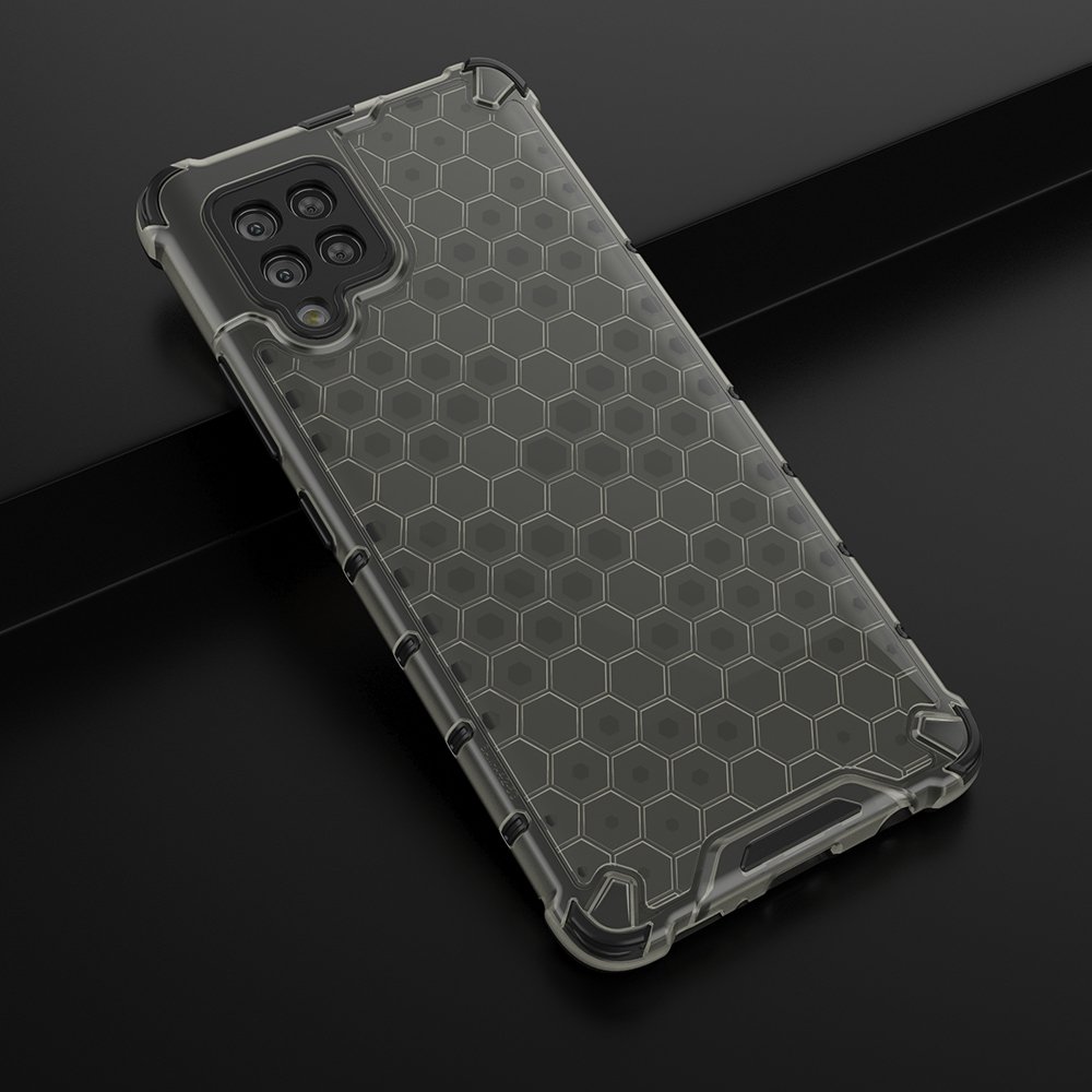 Pokrowiec pancerny Honeycomb czarny Samsung Galaxy A42 5G / 4