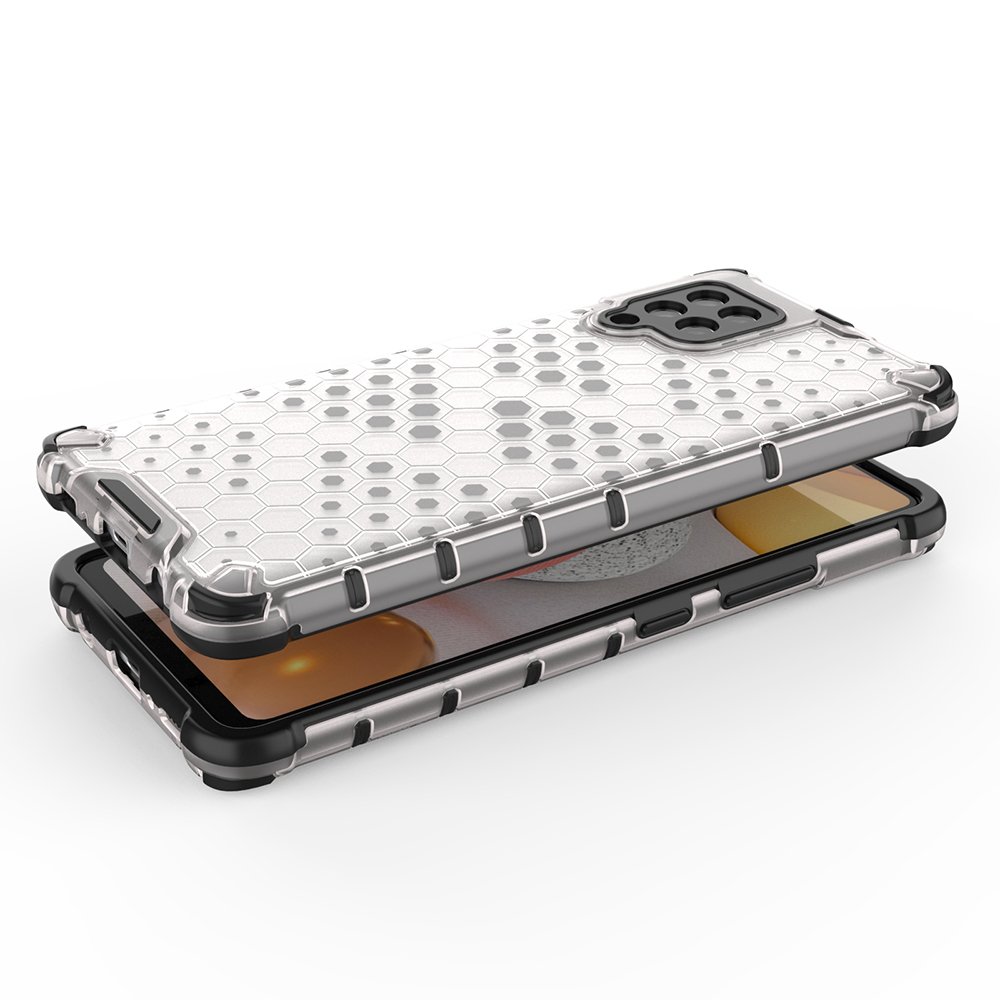 Pokrowiec pancerny Honeycomb czarny Samsung Galaxy A42 5G / 6