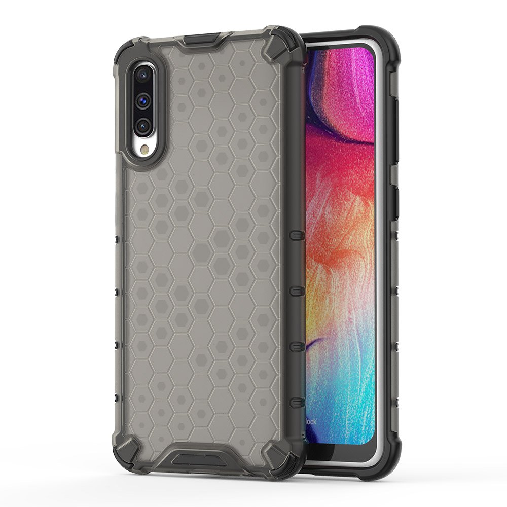 Pokrowiec pancerny Honeycomb czarny Samsung Galaxy A30s