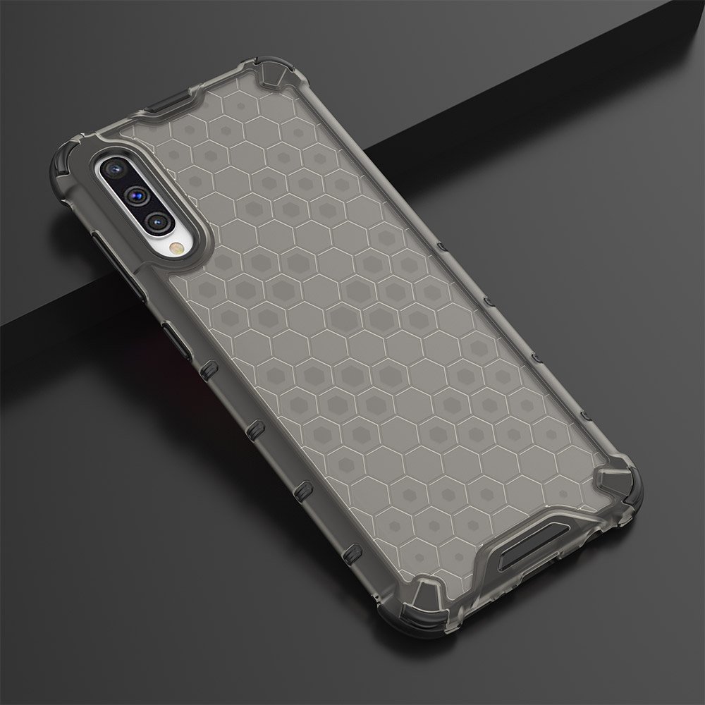 Pokrowiec pancerny Honeycomb czarny Samsung Galaxy A50 / 11