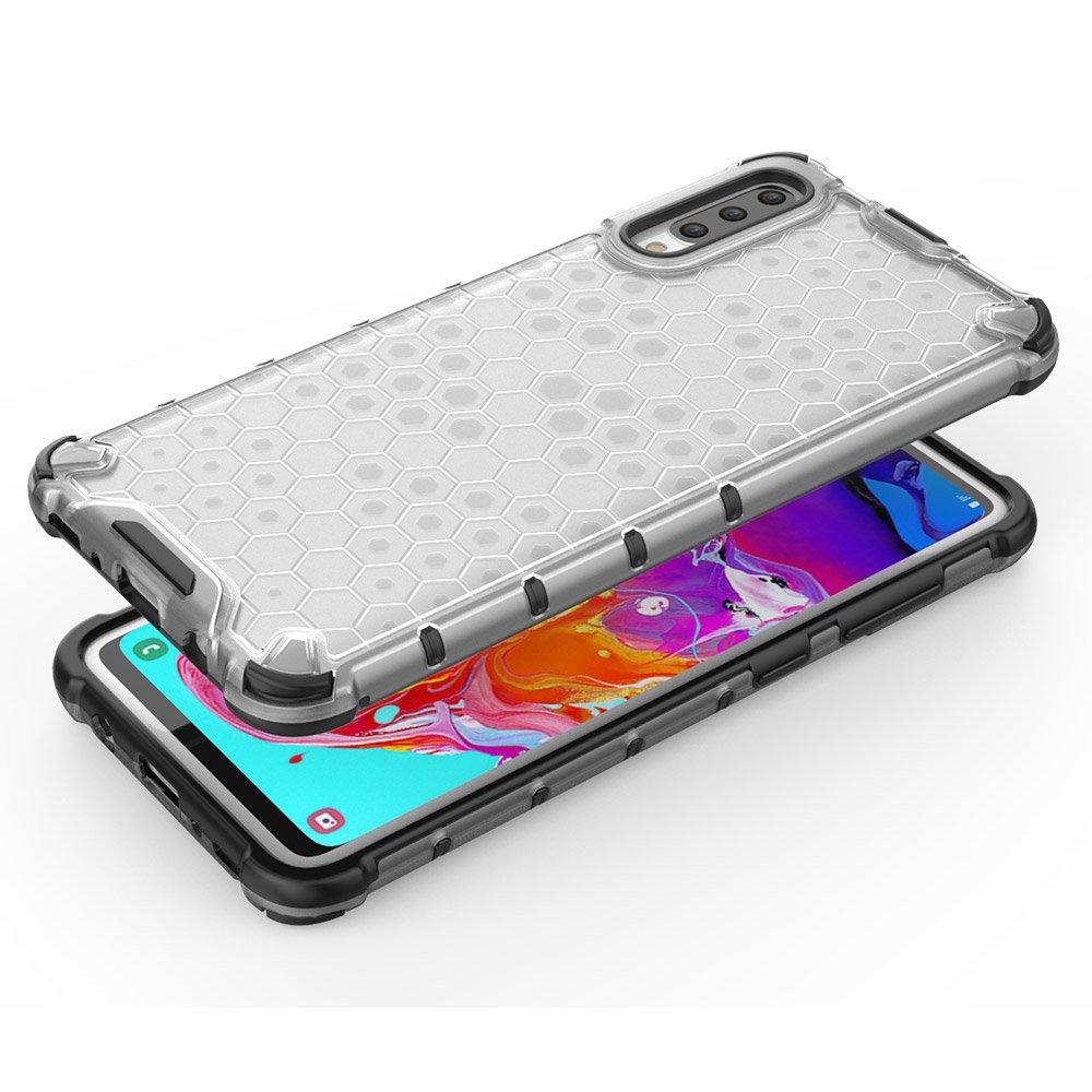 Pokrowiec pancerny Honeycomb czarny Samsung Galaxy A70 / 7 Pokrowiec pancerny Honeycomb czarny Samsung Galaxy A70 / 7