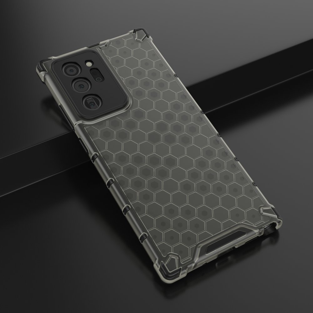 Pokrowiec pancerny Honeycomb czarny Samsung Galaxy Note 20 Ultra / 4