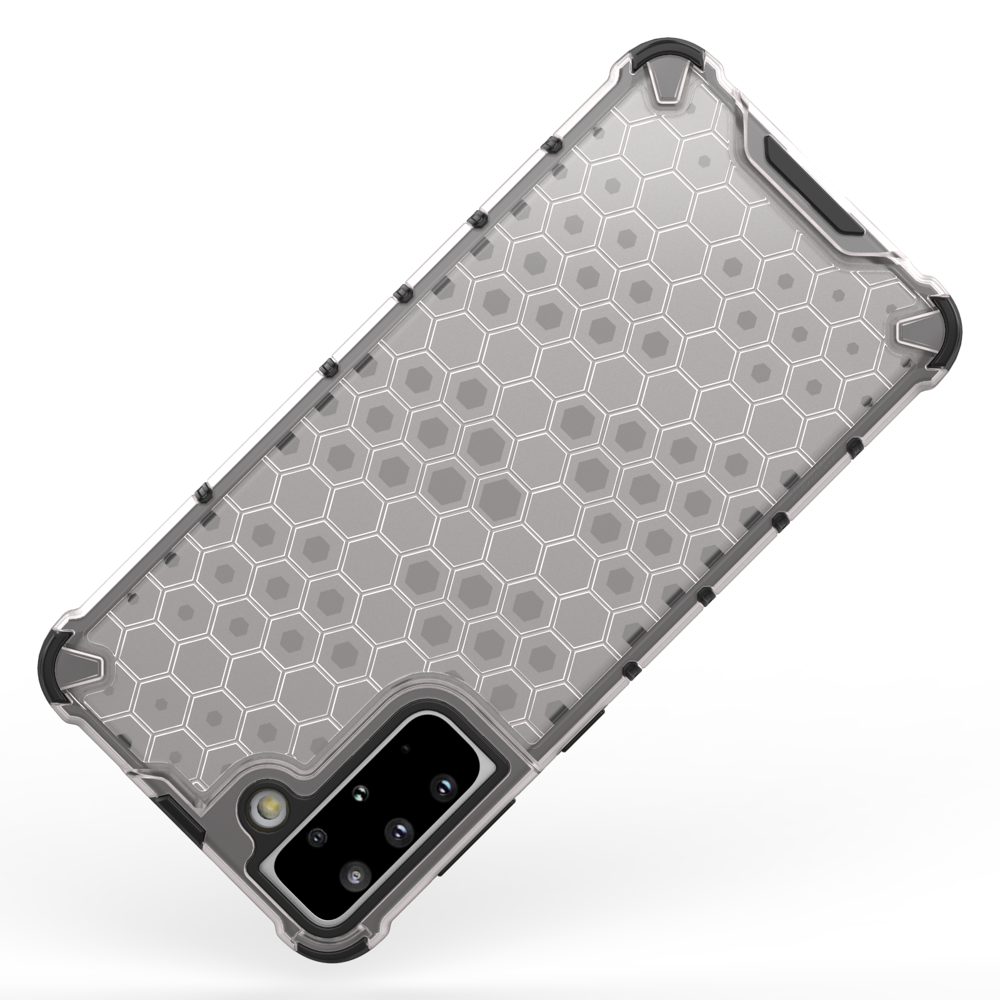 Pokrowiec pancerny Honeycomb czarny Samsung Galaxy S21 Plus 5G / 6