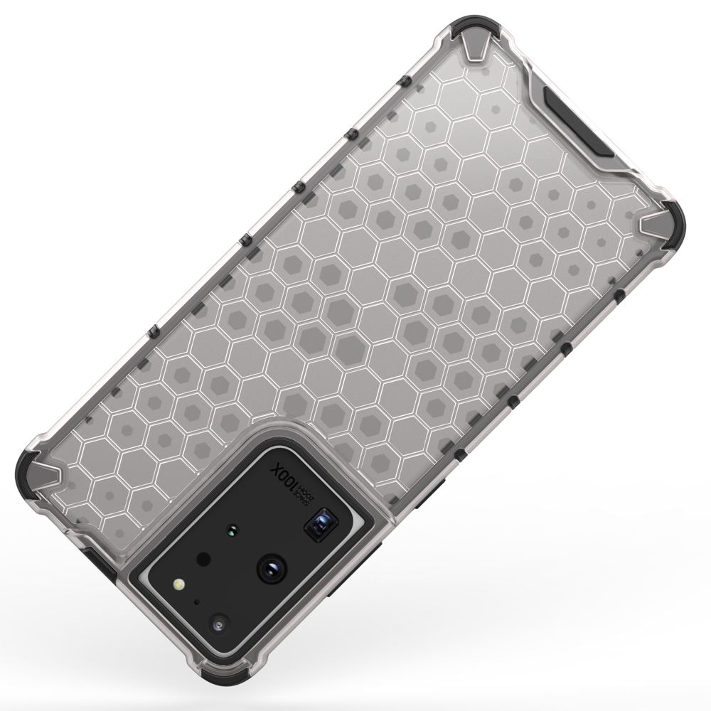 Pokrowiec pancerny Honeycomb czarny Samsung Galaxy S22 Ultra / 6
