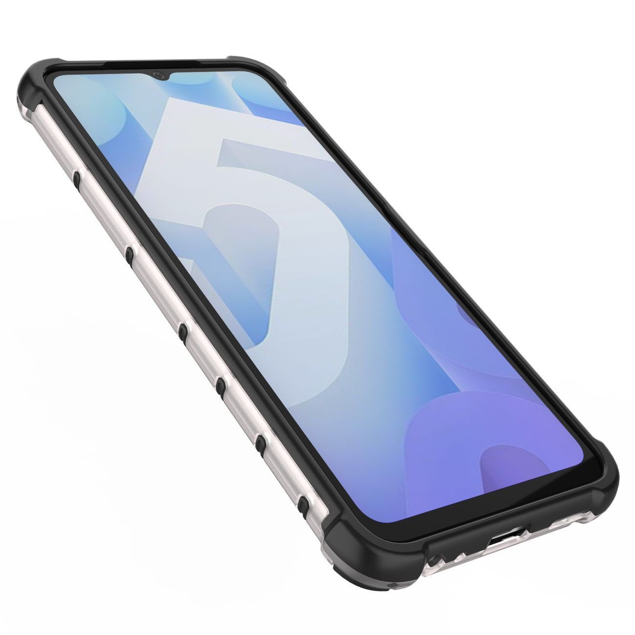 Pokrowiec pancerny Honeycomb czarny Vivo Y55 / 8