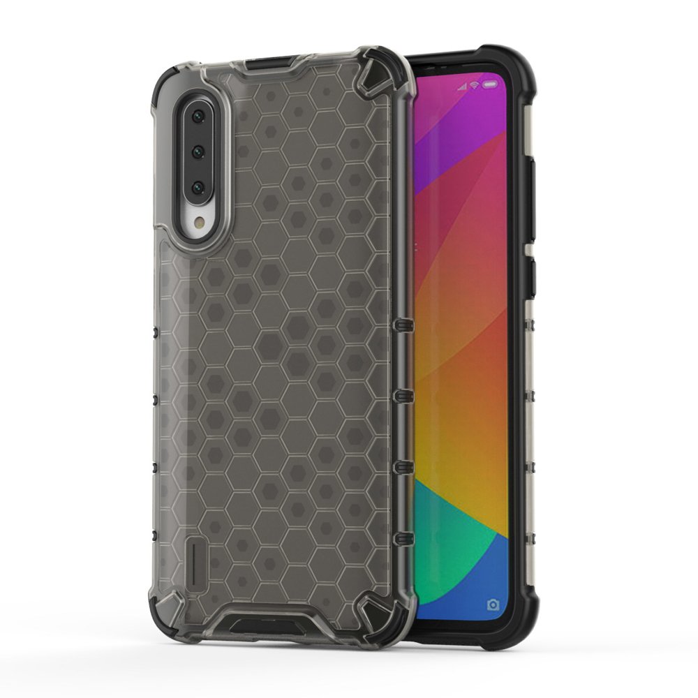 Pokrowiec pancerny Honeycomb czarny Xiaomi Mi A3