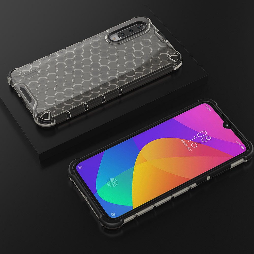 Pokrowiec pancerny Honeycomb czarny Xiaomi Mi A3 / 10
