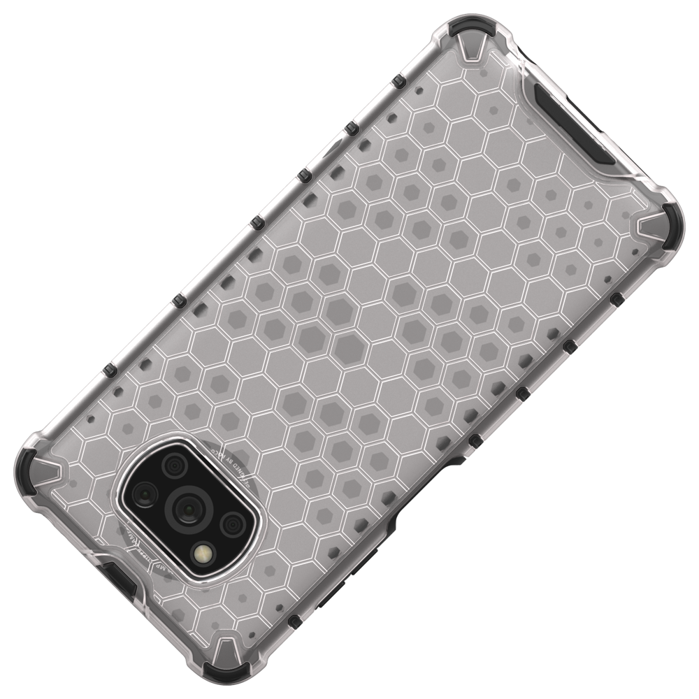 Pokrowiec pancerny Honeycomb czarny Xiaomi POCO X3 NFC / 4