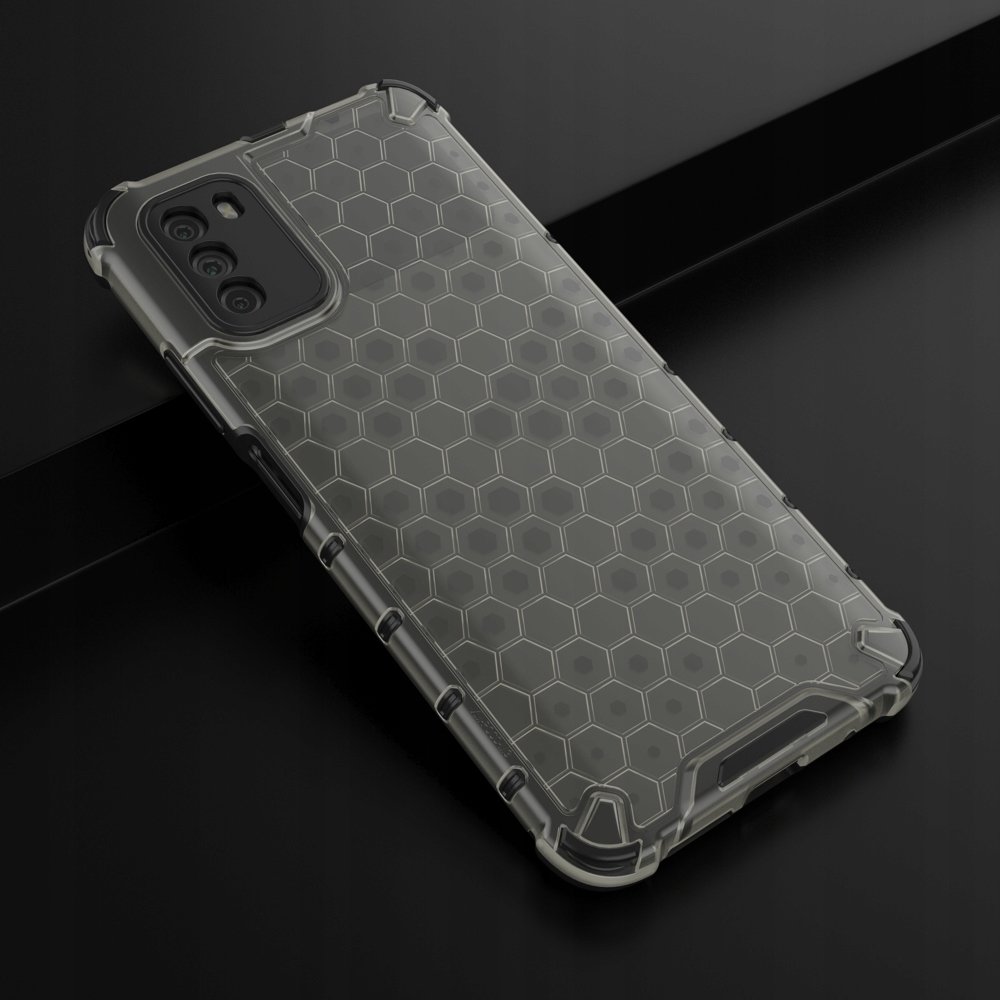 Pokrowiec pancerny Honeycomb czarny Xiaomi Redmi 9T / 4