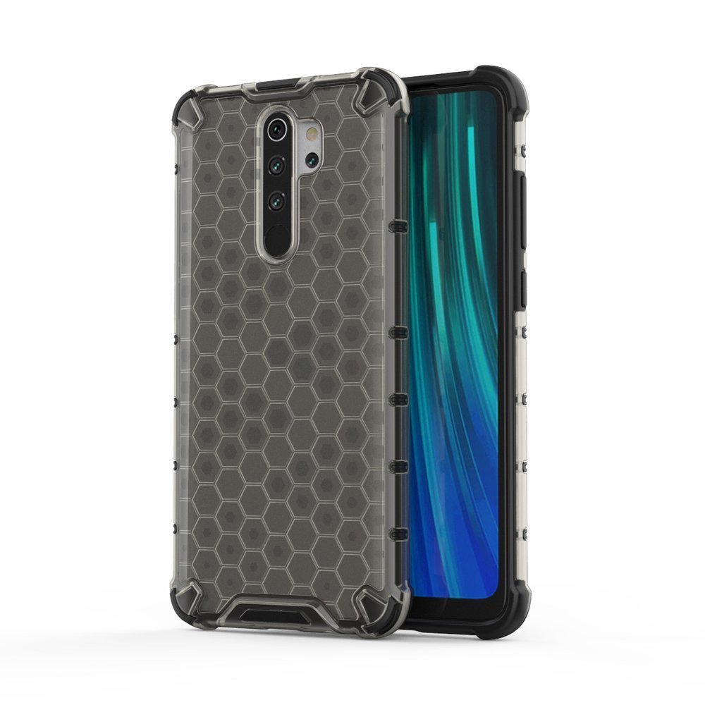 Pokrowiec pancerny Honeycomb czarny Xiaomi Redmi Note 8 Pro Pokrowiec pancerny Honeycomb czarny Xiaomi Redmi Note 8 Pro