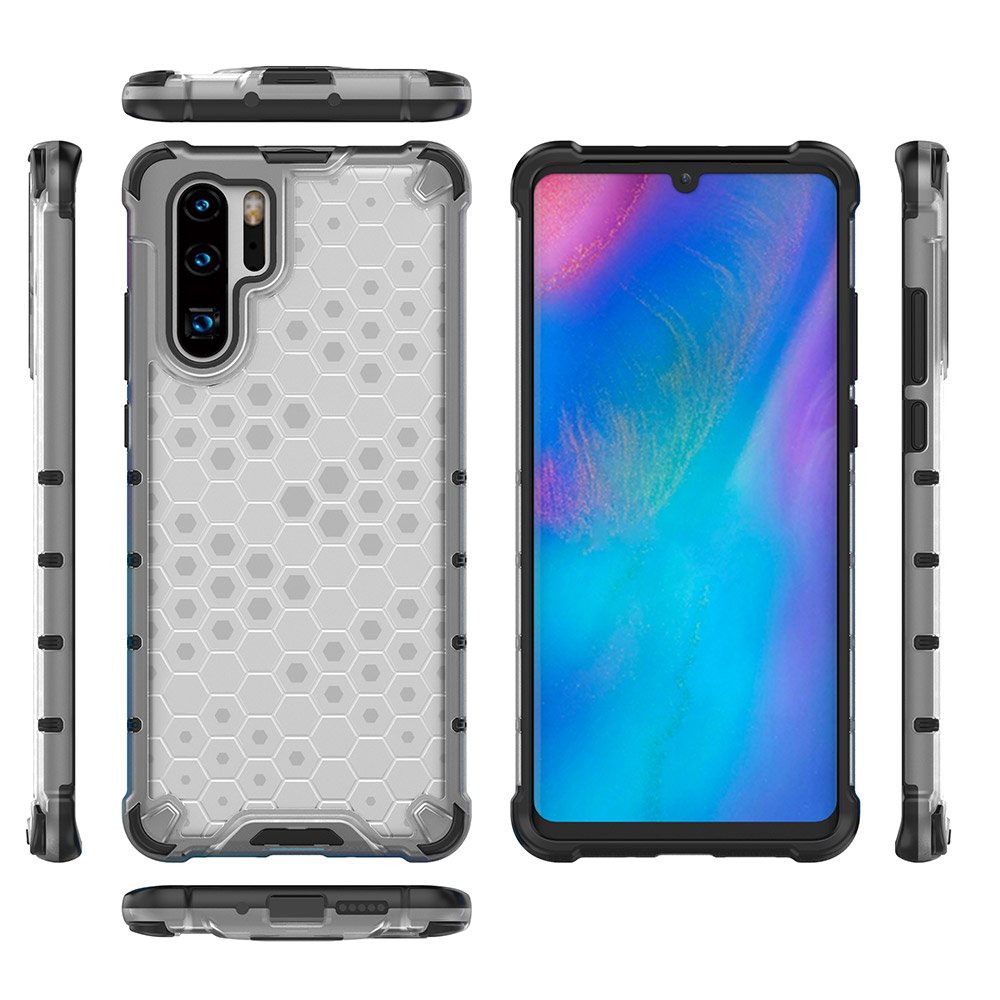 Pokrowiec pancerny Honeycomb czerwony Huawei P30 Pro / 6 Pokrowiec pancerny Honeycomb czerwony Huawei P30 Pro / 6
