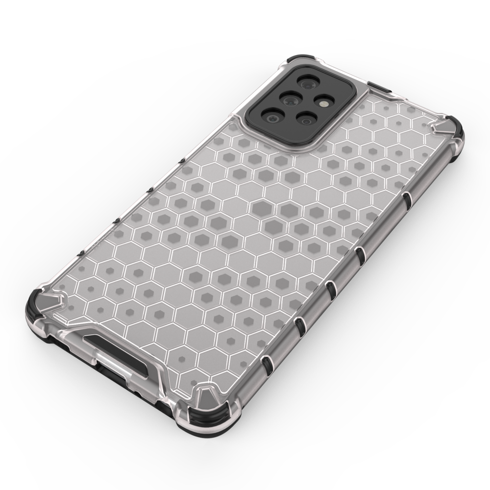 Pokrowiec pancerny Honeycomb czerwony Samsung Galaxy A72 4G / 4 Pokrowiec pancerny Honeycomb czerwony Samsung Galaxy A72 4G / 4