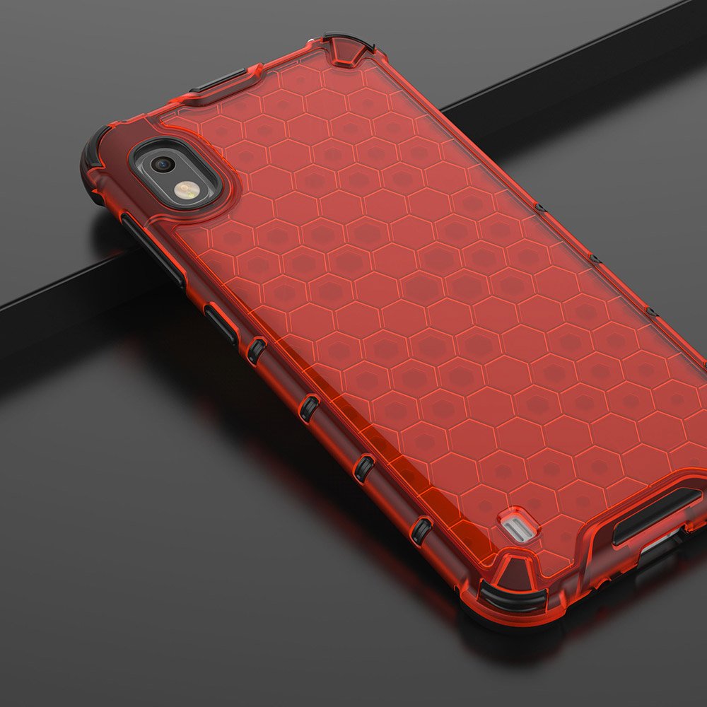 Pokrowiec pancerny Honeycomb czerwony Samsung Galaxy A10 / 9