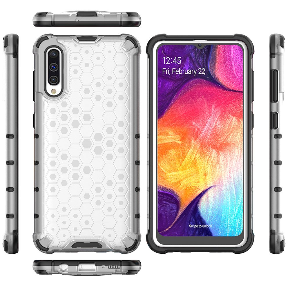 Pokrowiec pancerny Honeycomb czerwony Samsung Galaxy A30s / 9