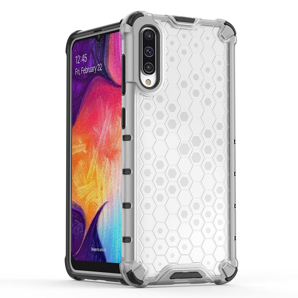 Pokrowiec pancerny Honeycomb czerwony Samsung Galaxy A50 / 2