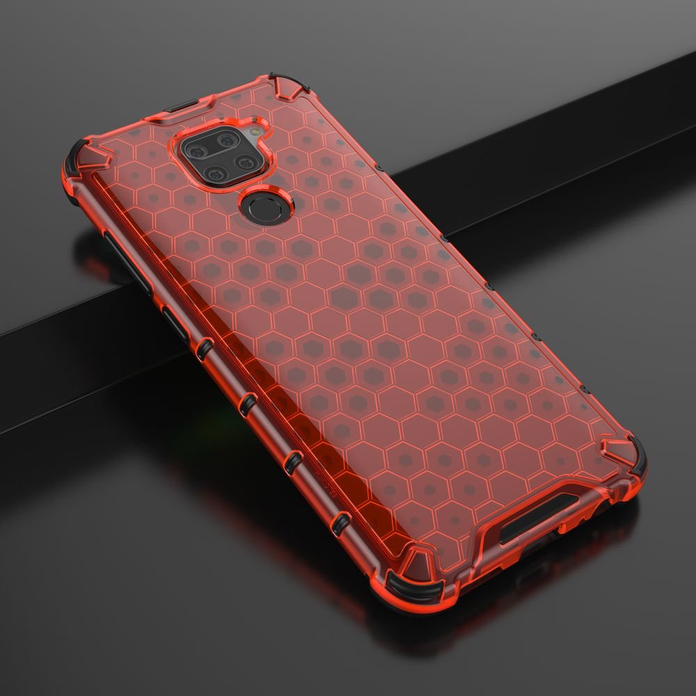Pokrowiec pancerny Honeycomb czerwony Xiaomi Redmi 10X 4G / 12