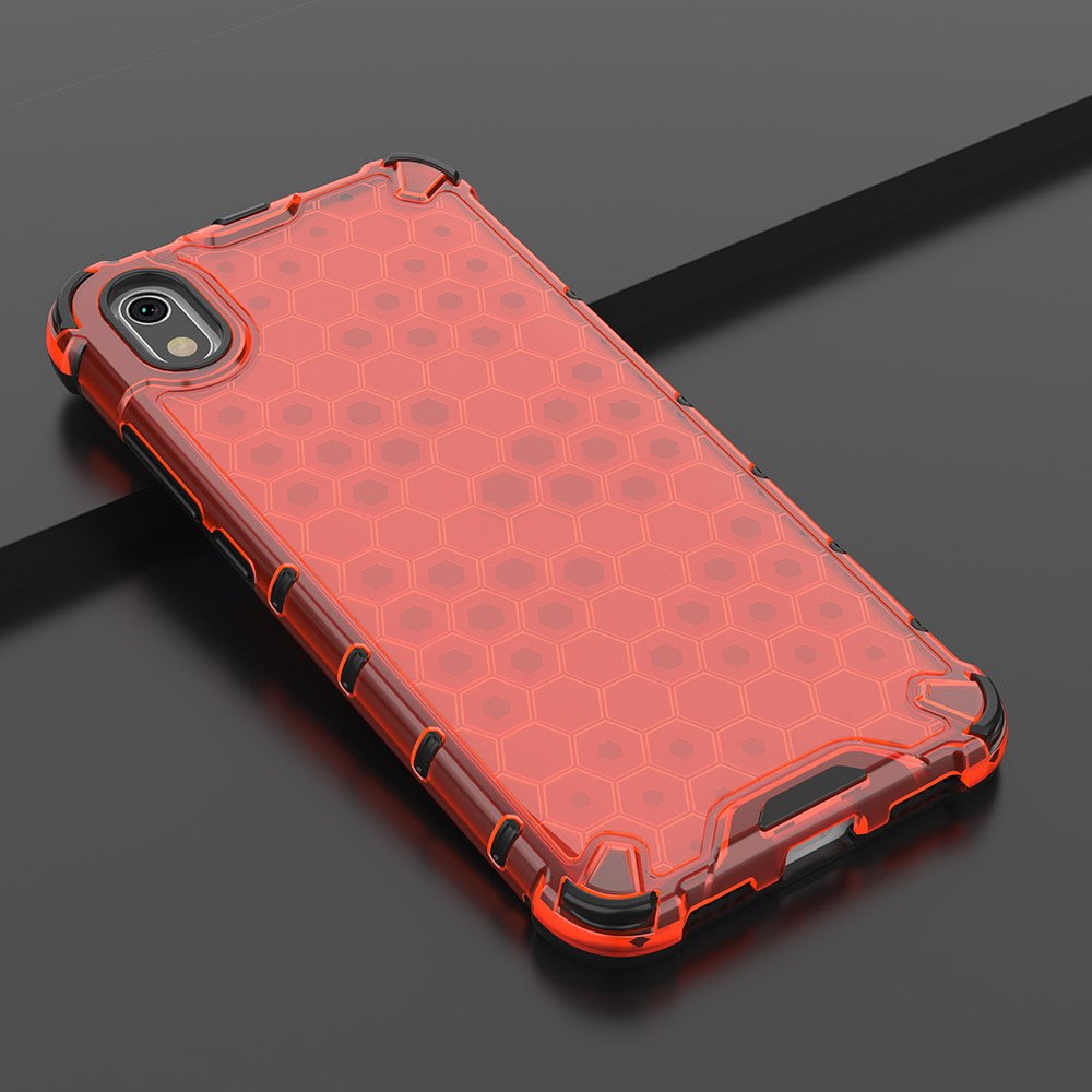 Pokrowiec pancerny Honeycomb czerwony Xiaomi Redmi 7A / 12