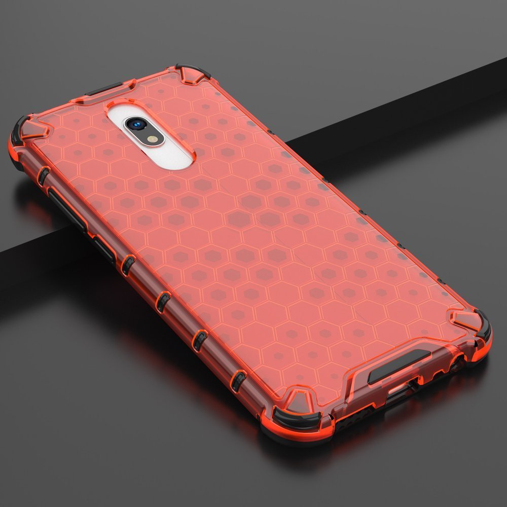 Pokrowiec pancerny Honeycomb czerwony Xiaomi Redmi 8 / 12
