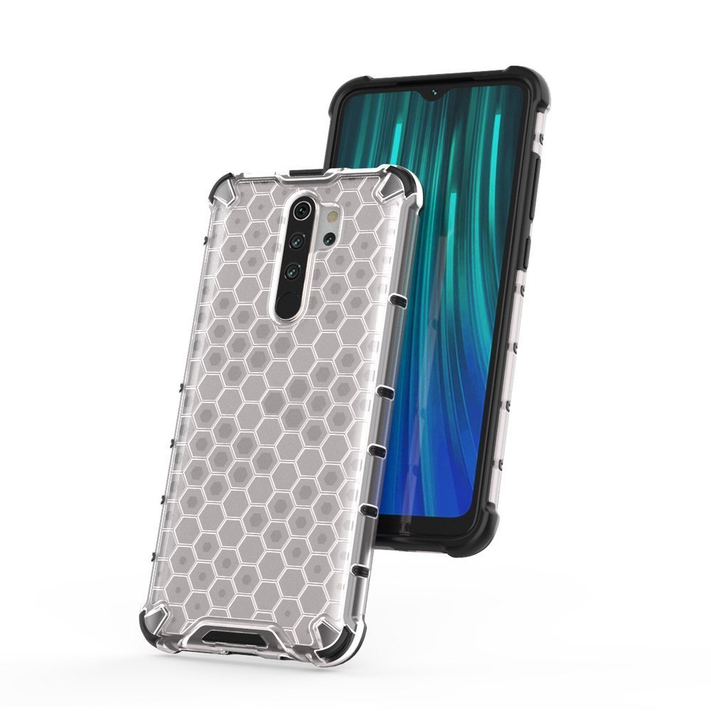 Pokrowiec pancerny Honeycomb czerwony Xiaomi Redmi Note 8 Pro / 5