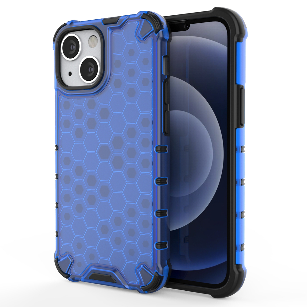 Pokrowiec pancerny Honeycomb niebieski Apple iPhone 13 Mini