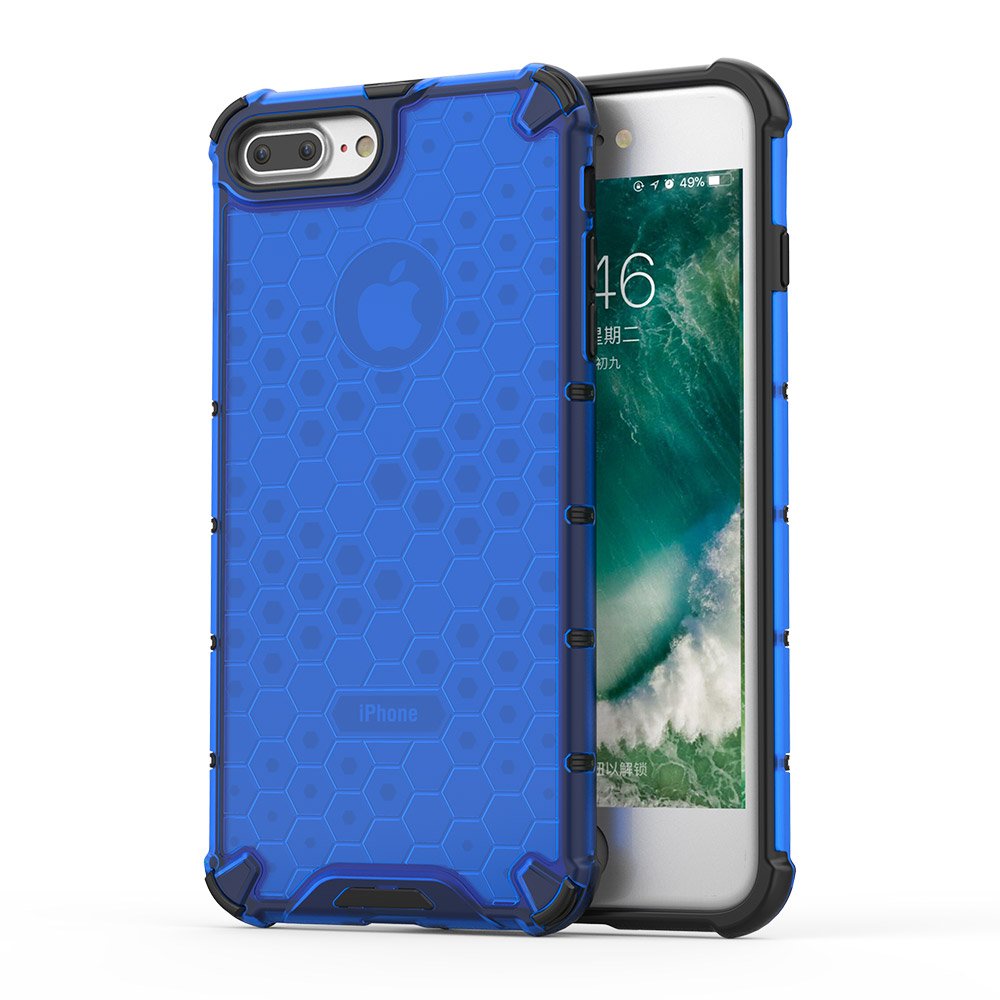 Pokrowiec pancerny Honeycomb niebieski Apple iPhone 8 Plus