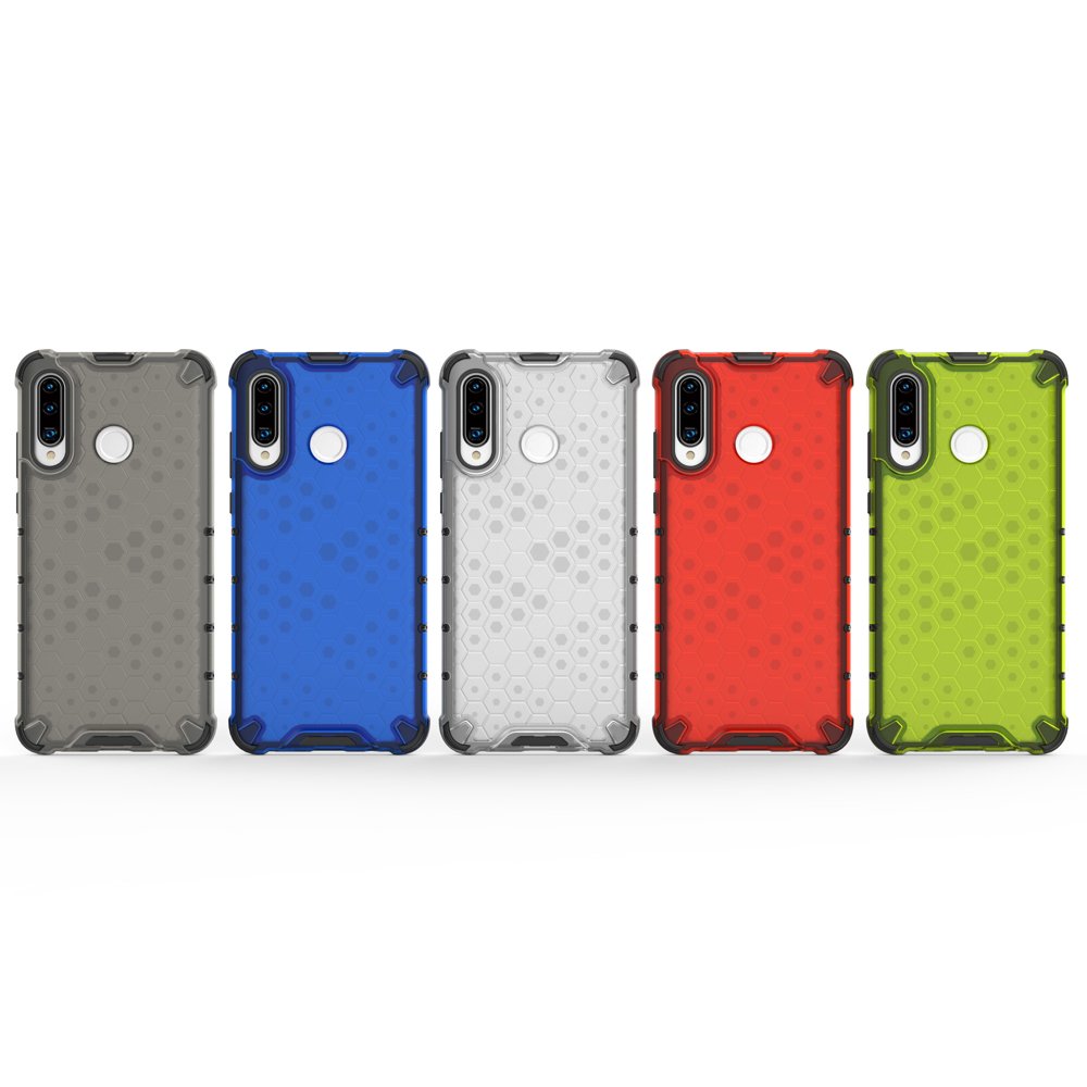 Pokrowiec pancerny Honeycomb niebieski Huawei P30 Lite / 11