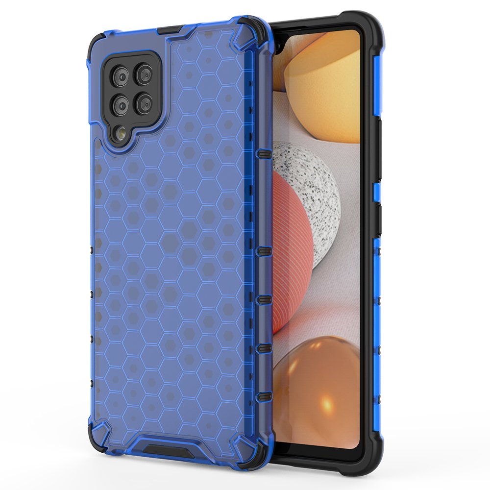 Pokrowiec pancerny Honeycomb niebieski Samsung Galaxy A42 5G Pokrowiec pancerny Honeycomb niebieski Samsung Galaxy A42 5G