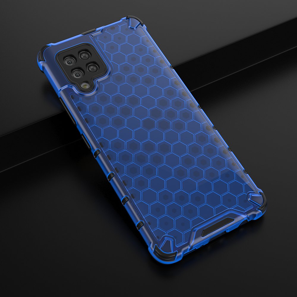 Pokrowiec pancerny Honeycomb niebieski Samsung Galaxy A42 5G / 4