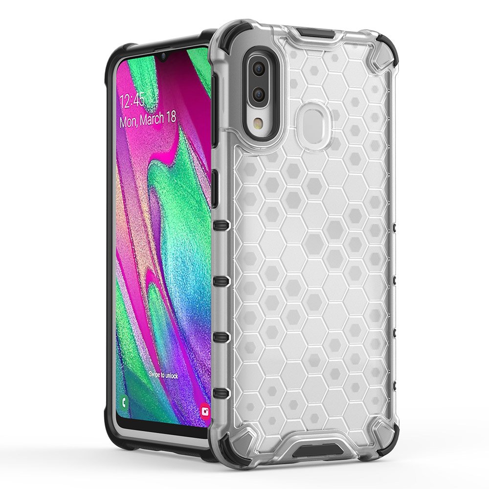 Pokrowiec pancerny Honeycomb niebieski Samsung Galaxy A40 / 2