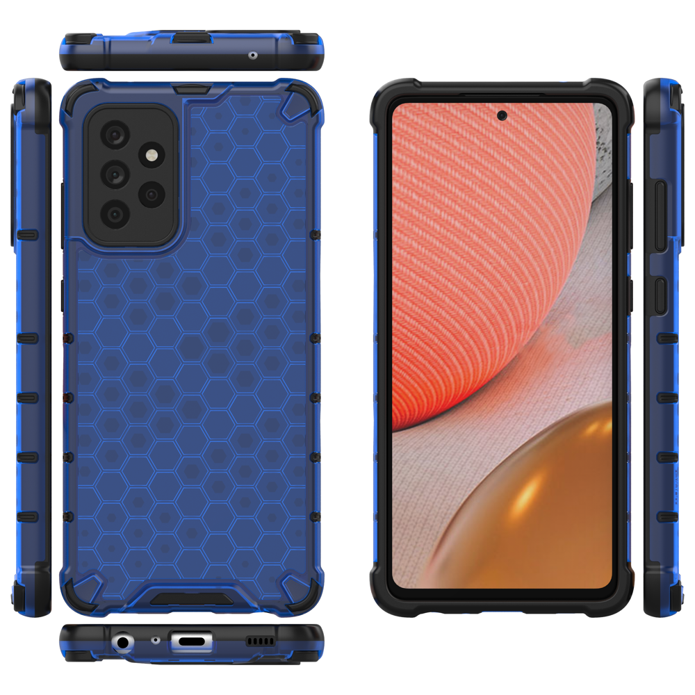 Pokrowiec pancerny Honeycomb niebieski Samsung Galaxy A53 5G / 12
