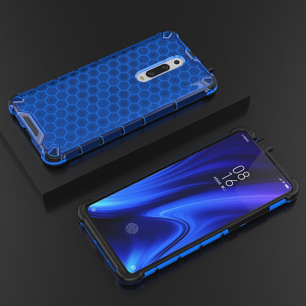 Pokrowiec pancerny Honeycomb niebieski Xiaomi Mi 9T / 9