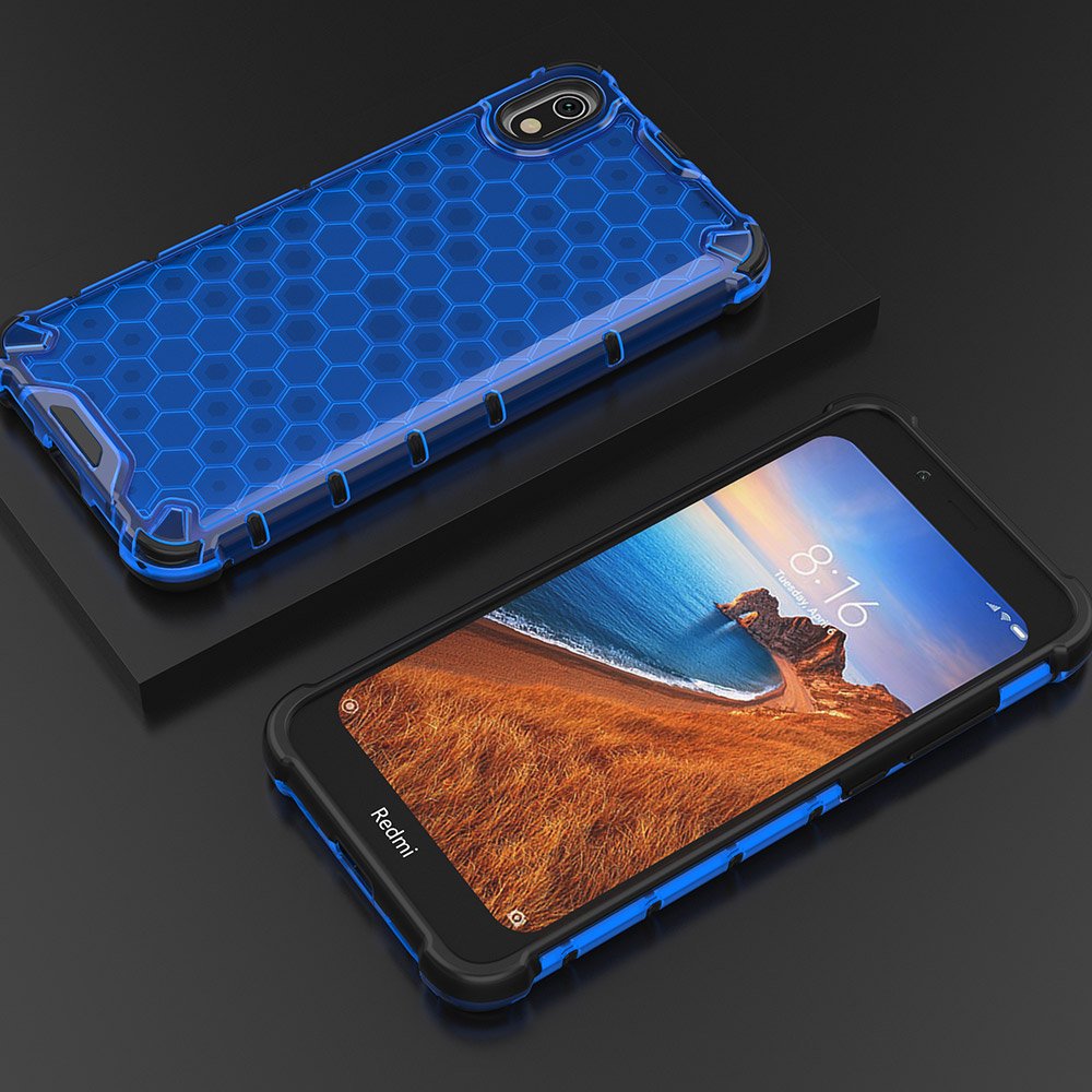 Pokrowiec pancerny Honeycomb niebieski Xiaomi Redmi 7A / 11