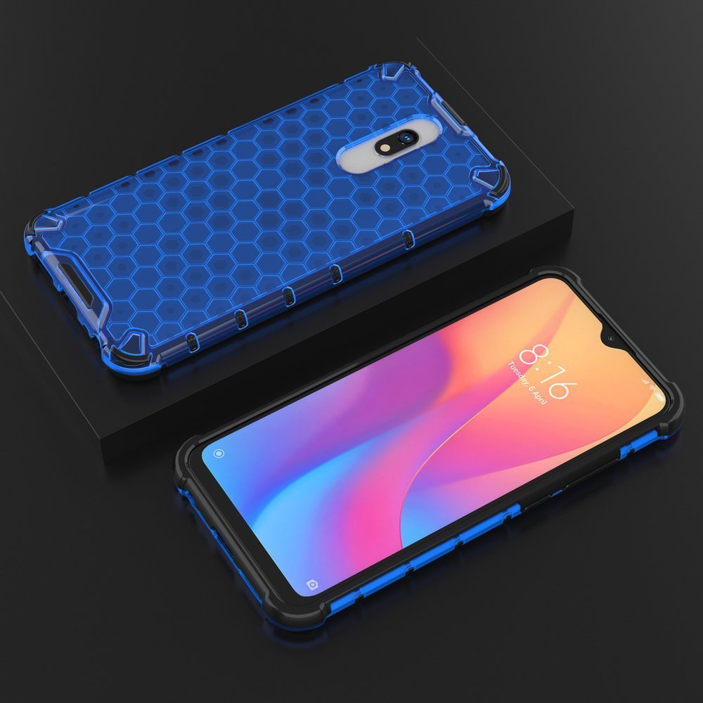 Pokrowiec pancerny Honeycomb niebieski Xiaomi Redmi 8 / 11