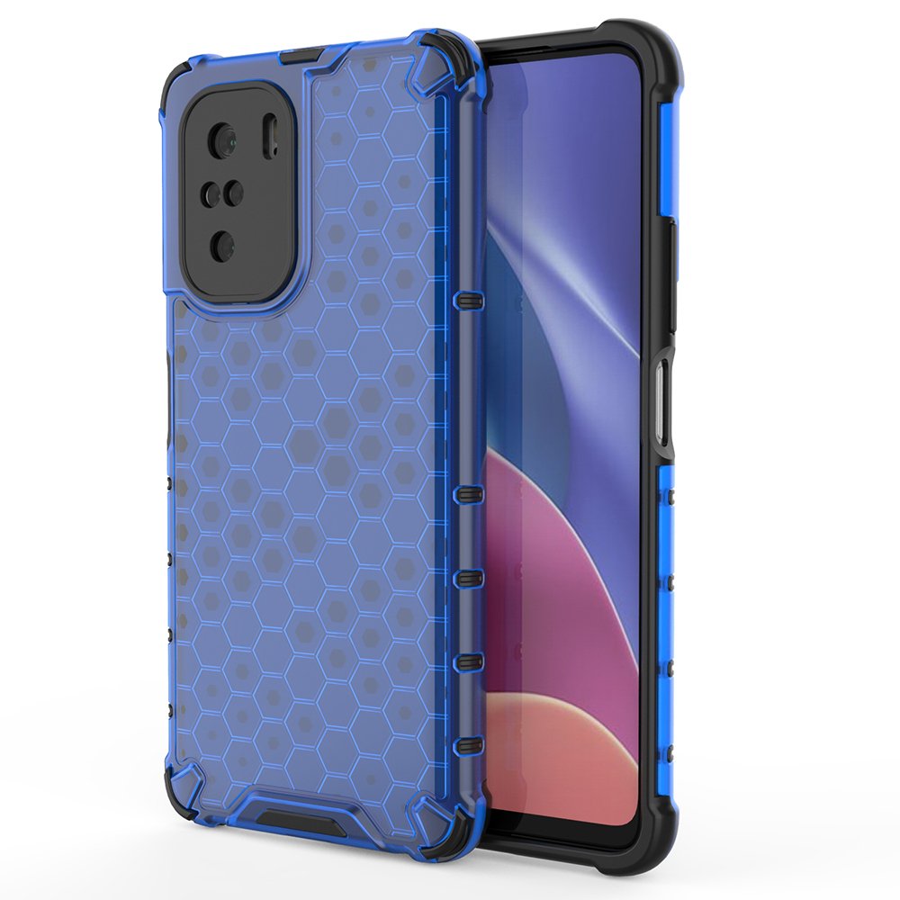 Pokrowiec pancerny Honeycomb niebieski Xiaomi Redmi K40 Pro