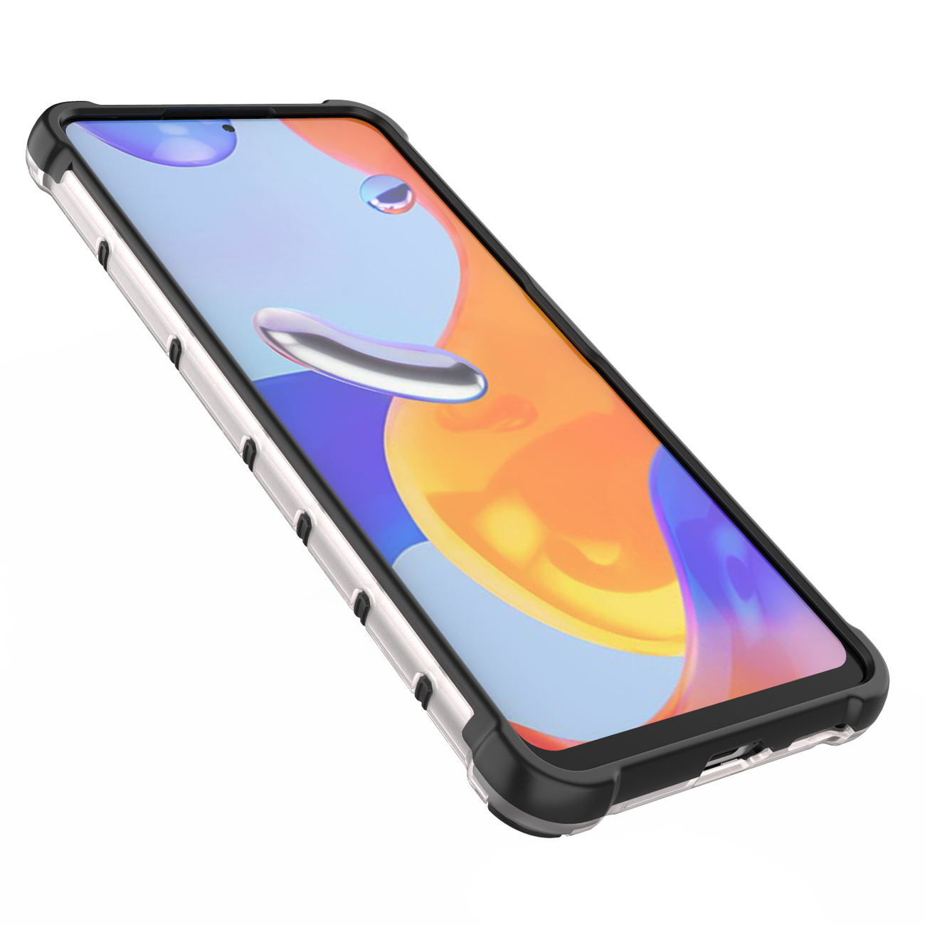 Pokrowiec pancerny Honeycomb niebieski Xiaomi Redmi Note 11 Pro Plus 5G / 10 Pokrowiec pancerny Honeycomb niebieski Xiaomi Redmi Note 11 Pro Plus 5G / 10