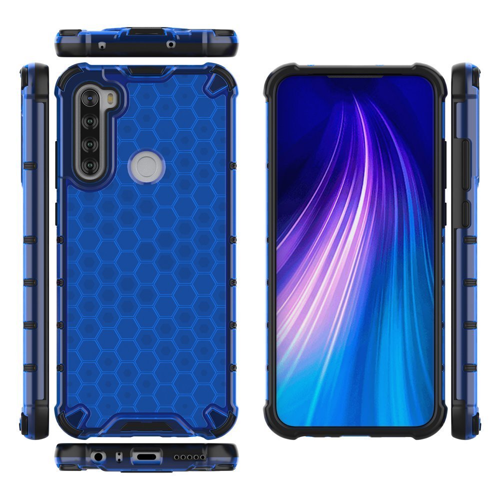 Pokrowiec pancerny Honeycomb niebieski Xiaomi Redmi Note 8T / 12