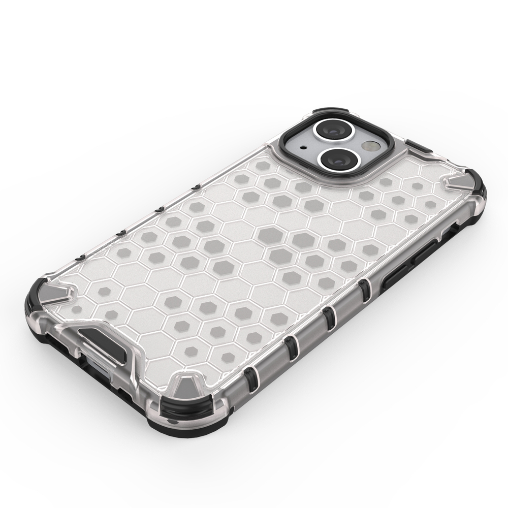 Pokrowiec pancerny Honeycomb przeroczysty Apple iPhone 13 Mini / 4