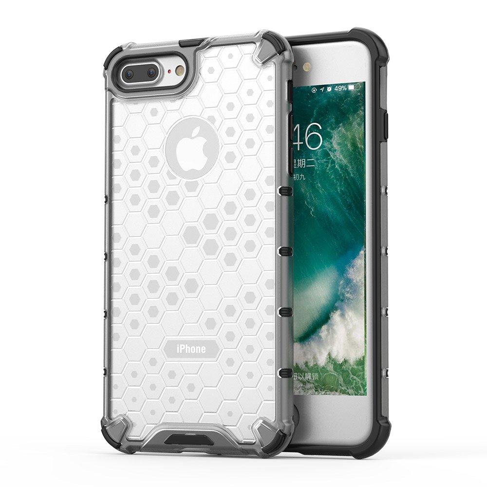 Pokrowiec pancerny Honeycomb prze�roczysty Apple iPhone 7 Plus