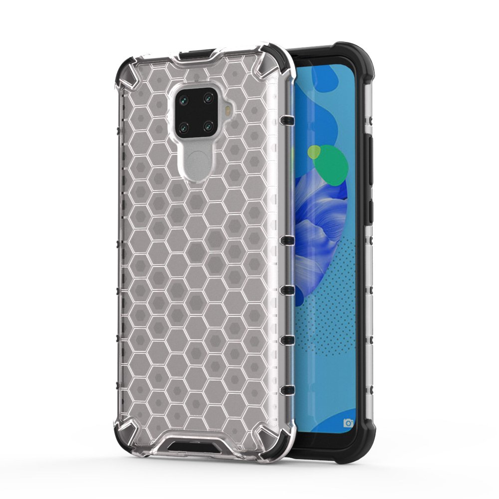 Pokrowiec pancerny Honeycomb prze�roczysty Huawei Mate 30 Lite