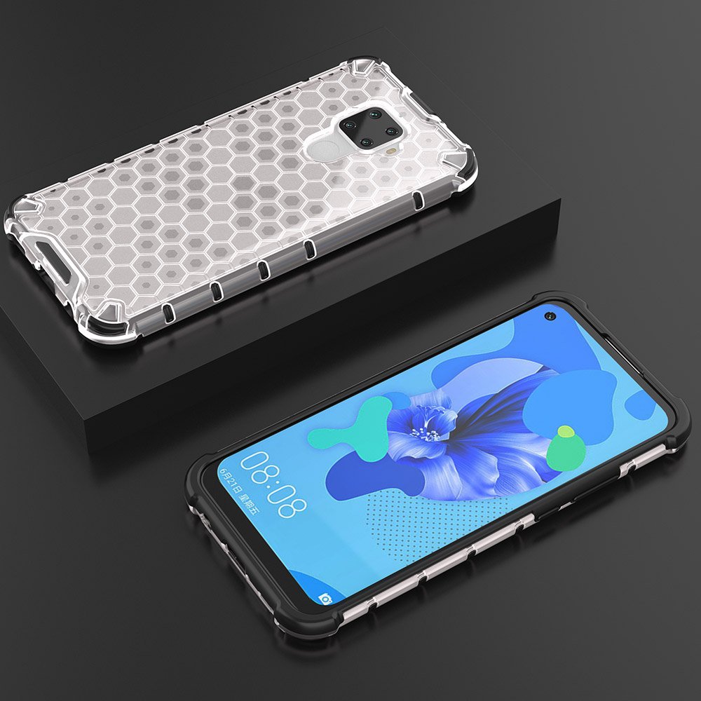 Pokrowiec pancerny Honeycomb prze�roczysty Huawei Mate 30 Lite / 7