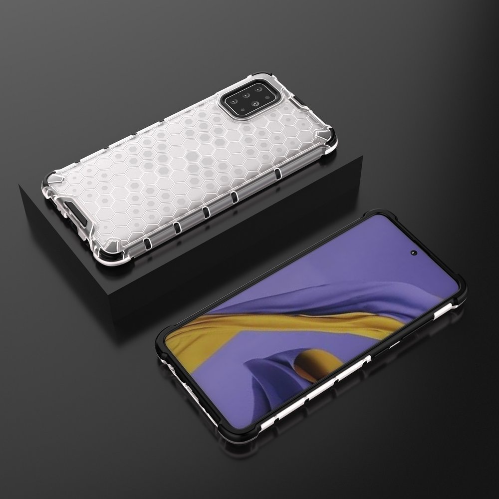 Pokrowiec pancerny Honeycomb przeroczysty Samsung Galaxy A51 / 12