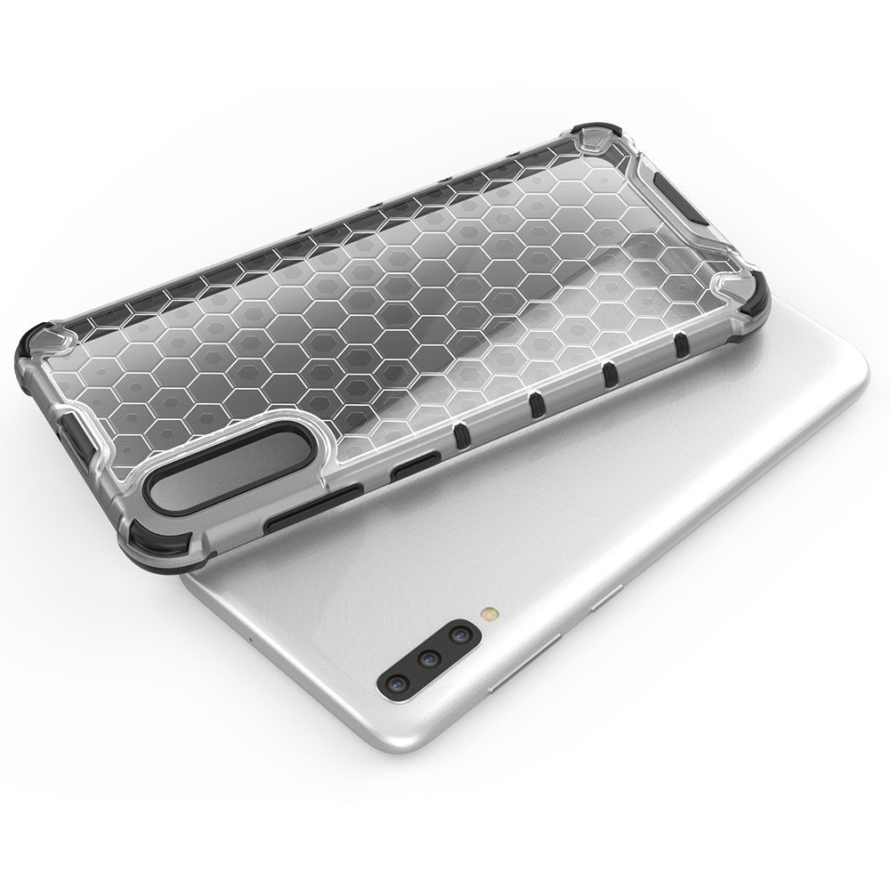Pokrowiec pancerny Honeycomb przeroczysty Samsung Galaxy A70 / 5