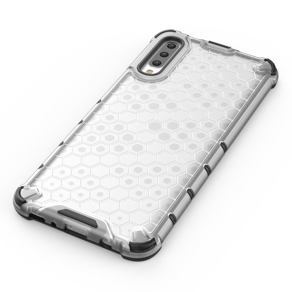 Pokrowiec pancerny Honeycomb przeźroczysty Samsung Galaxy A70 / 6 Pokrowiec pancerny Honeycomb przeźroczysty Samsung Galaxy A70 / 6