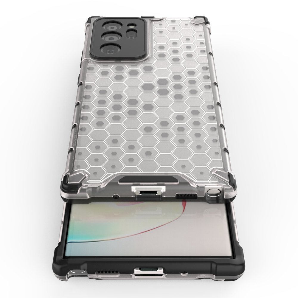 Pokrowiec pancerny Honeycomb przeroczysty Samsung Galaxy Note 20 Ultra / 9