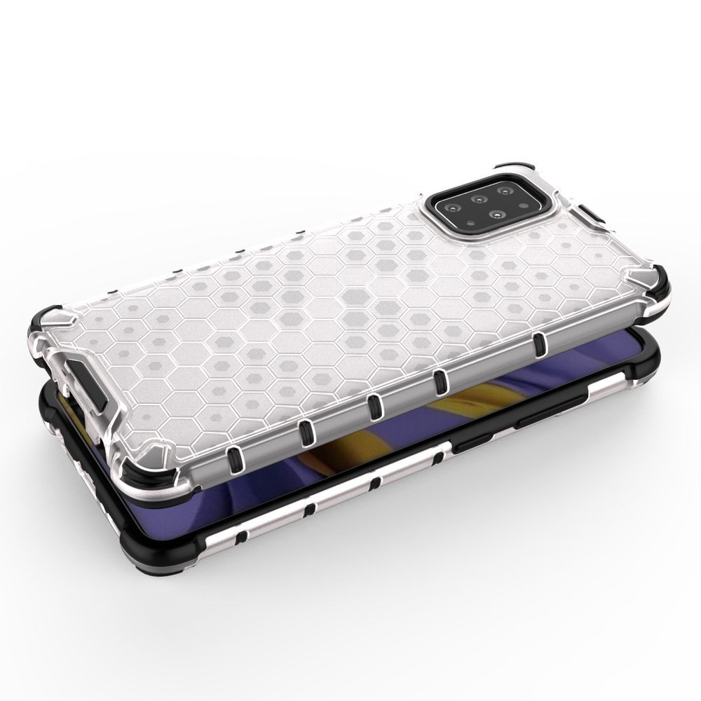 Pokrowiec pancerny Honeycomb prze�roczysty Samsung Galaxy S20 / 3